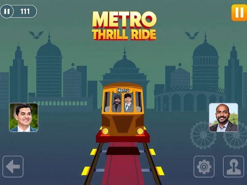 Metro Thrill Ride Indian Festival Event